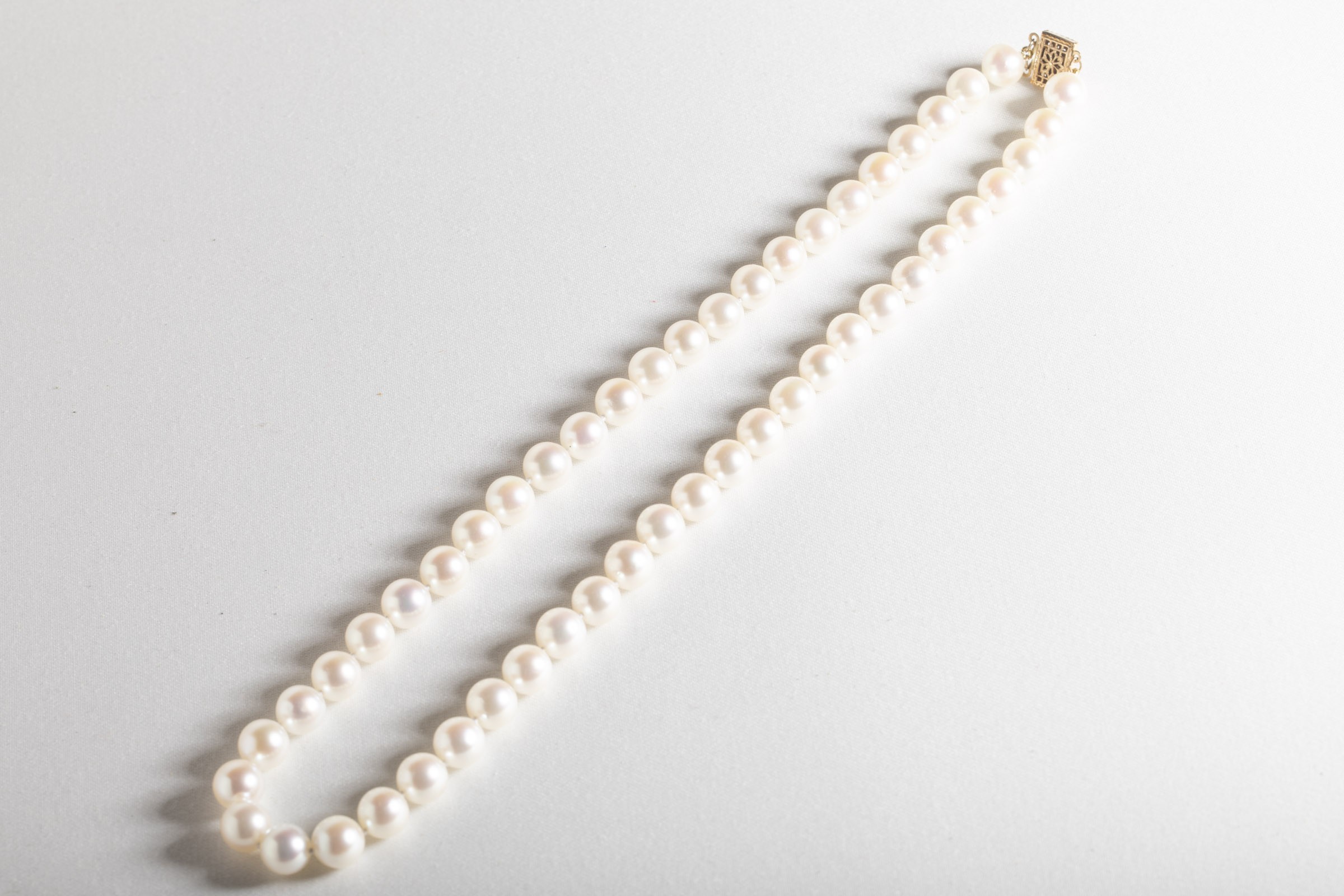Collar de perlas cultivadas