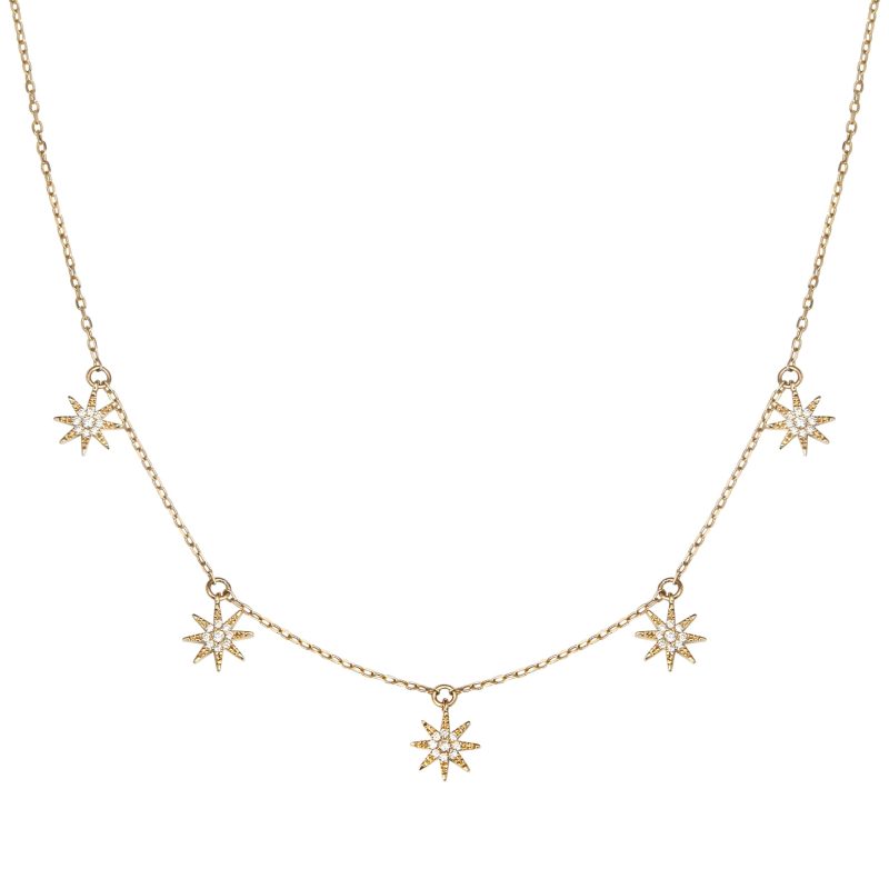 Collar Djula con 5 soles