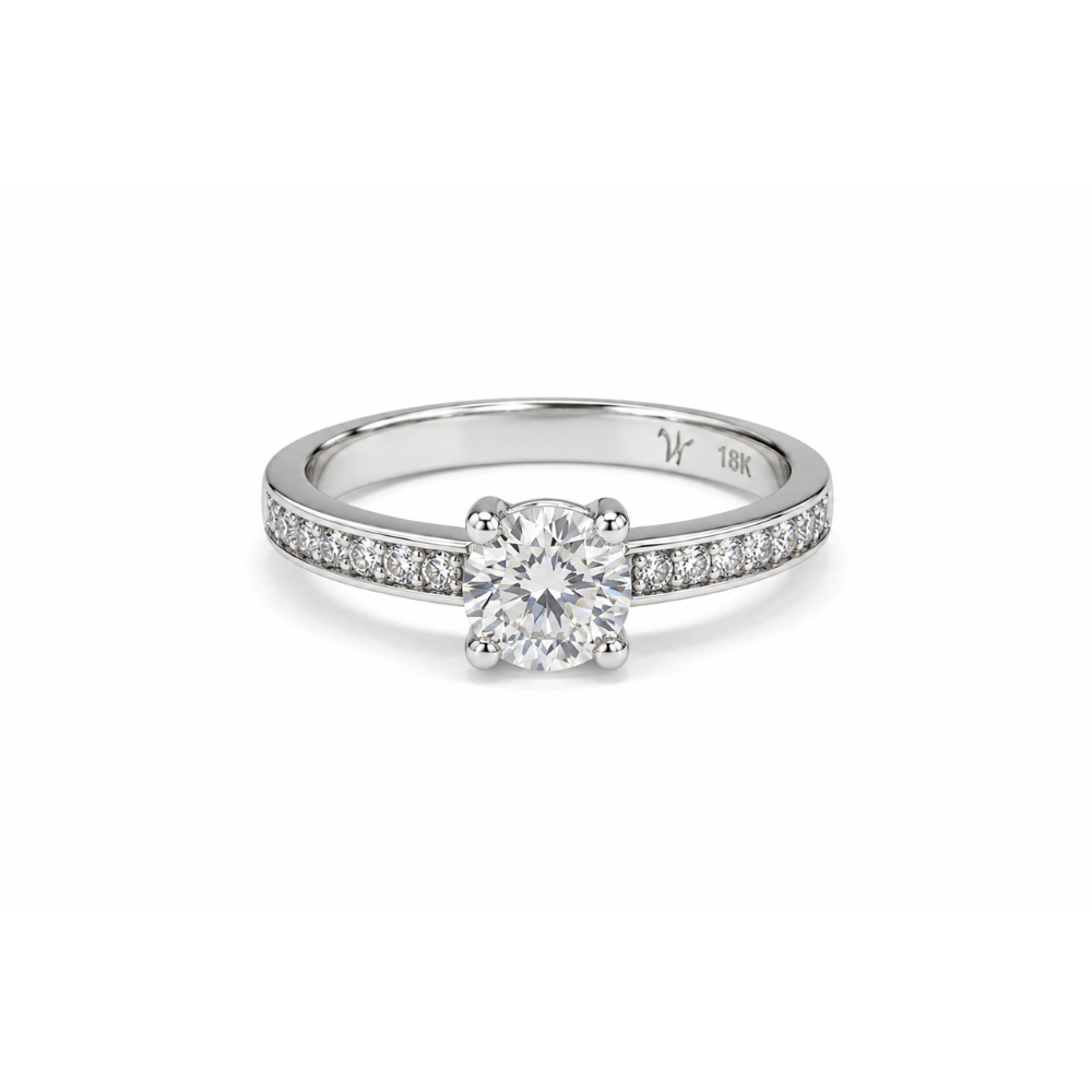 Anillo de compromiso 0.49ct